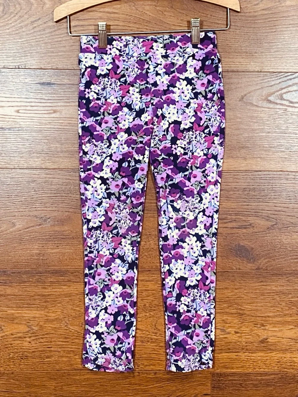 Gymboree Girls ‘Magical Meadow’ Purple Sweater and Pant Set Size 6